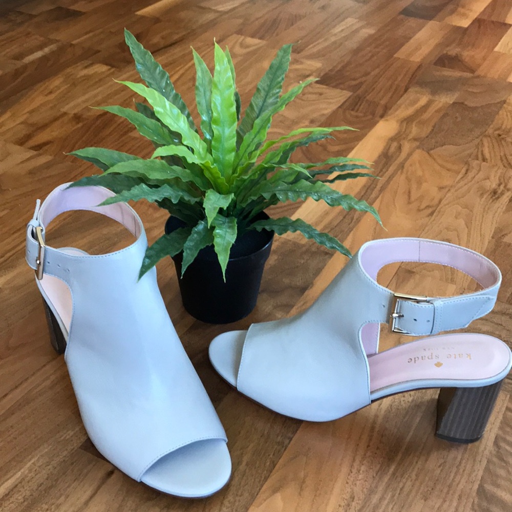 Kate Spade Ingrada Peep Block Heel